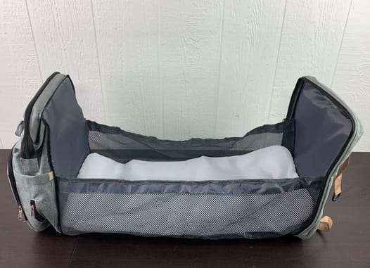 Customer photo review of PilleKuckó™ - a fekvőhellyé nyitható pelenkázótáska