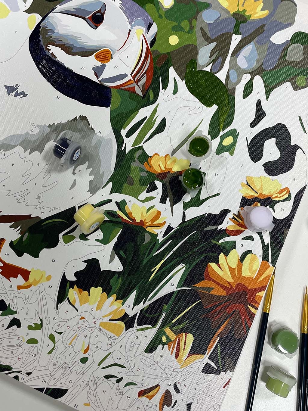 Customer photo review of Macareux et floraison printanière