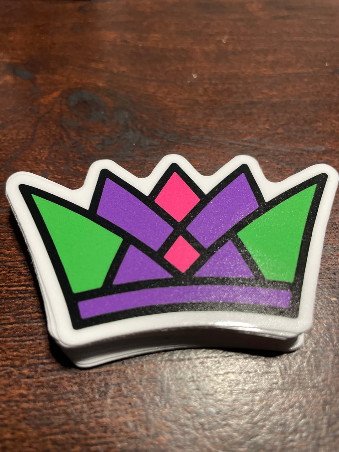 Customer photo review of Cut to Shape Stickers