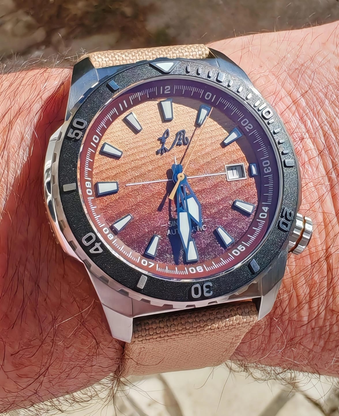 Customer photo review of Dongfeng Series Desert Tactical Automatic Watch 45mm
