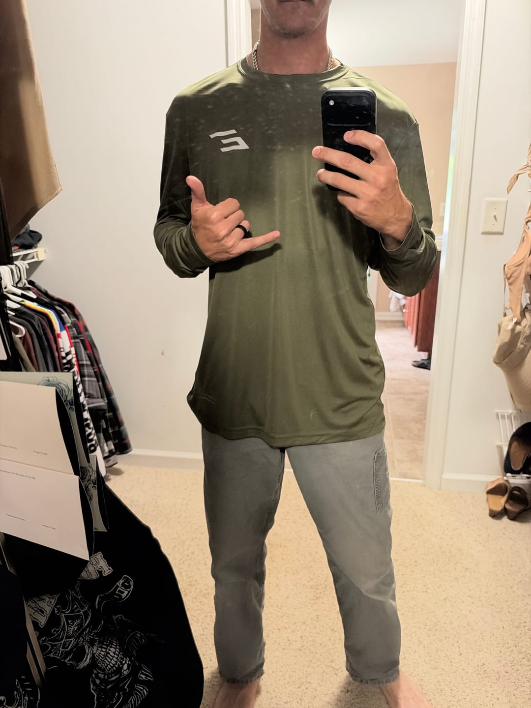 Customer photo review of ESSENTIAL DRI-FIT