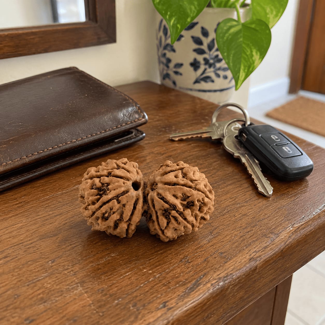 Customer photo review of Gauri Shankar Rudraksha (Nepali)