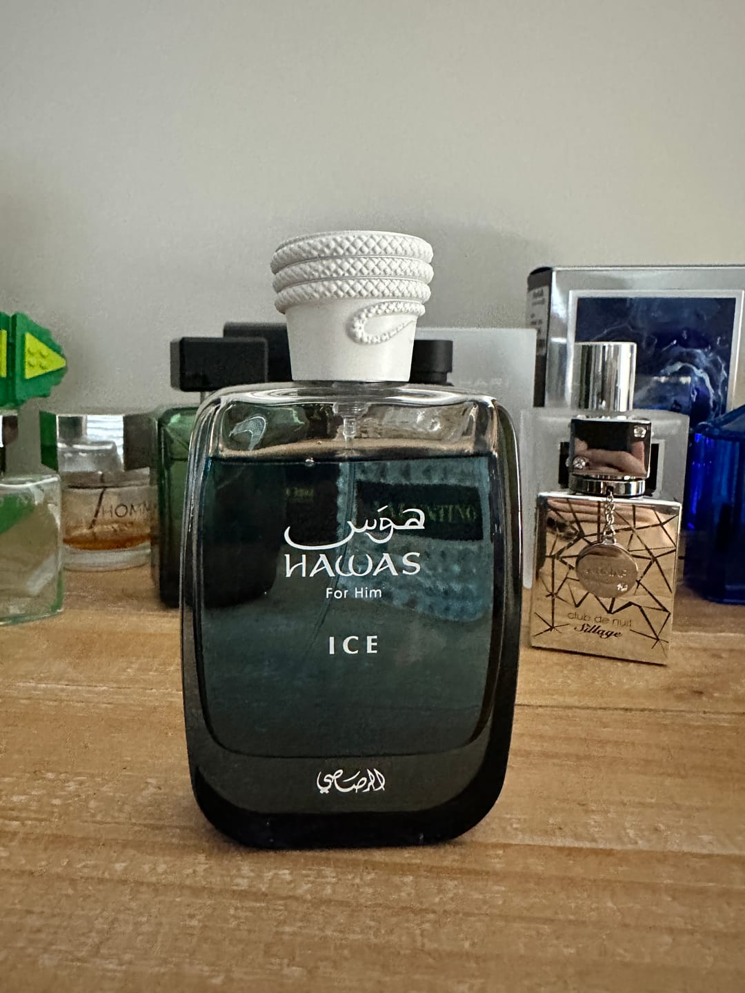 Customer photo review of Rasasi Hawas Ice for Men Eau de Parfum Spray - 3.4 oz