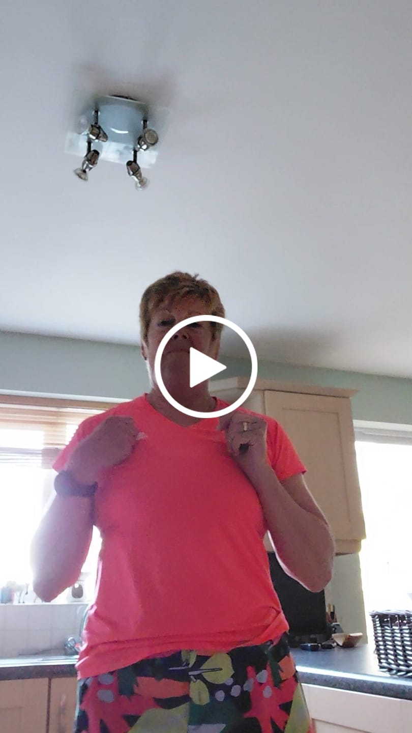 Customer video review of Floral Funk on Black Linen Viscose Fabric
