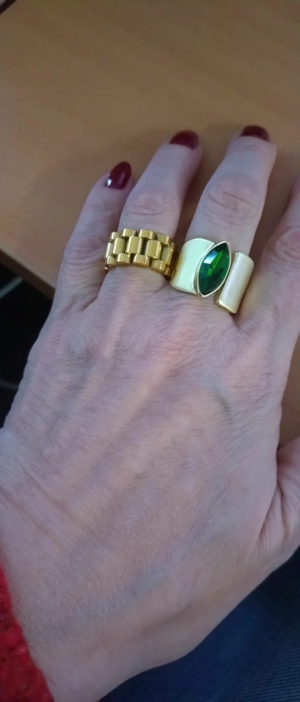 Customer photo review of Rustic Elegance Ring