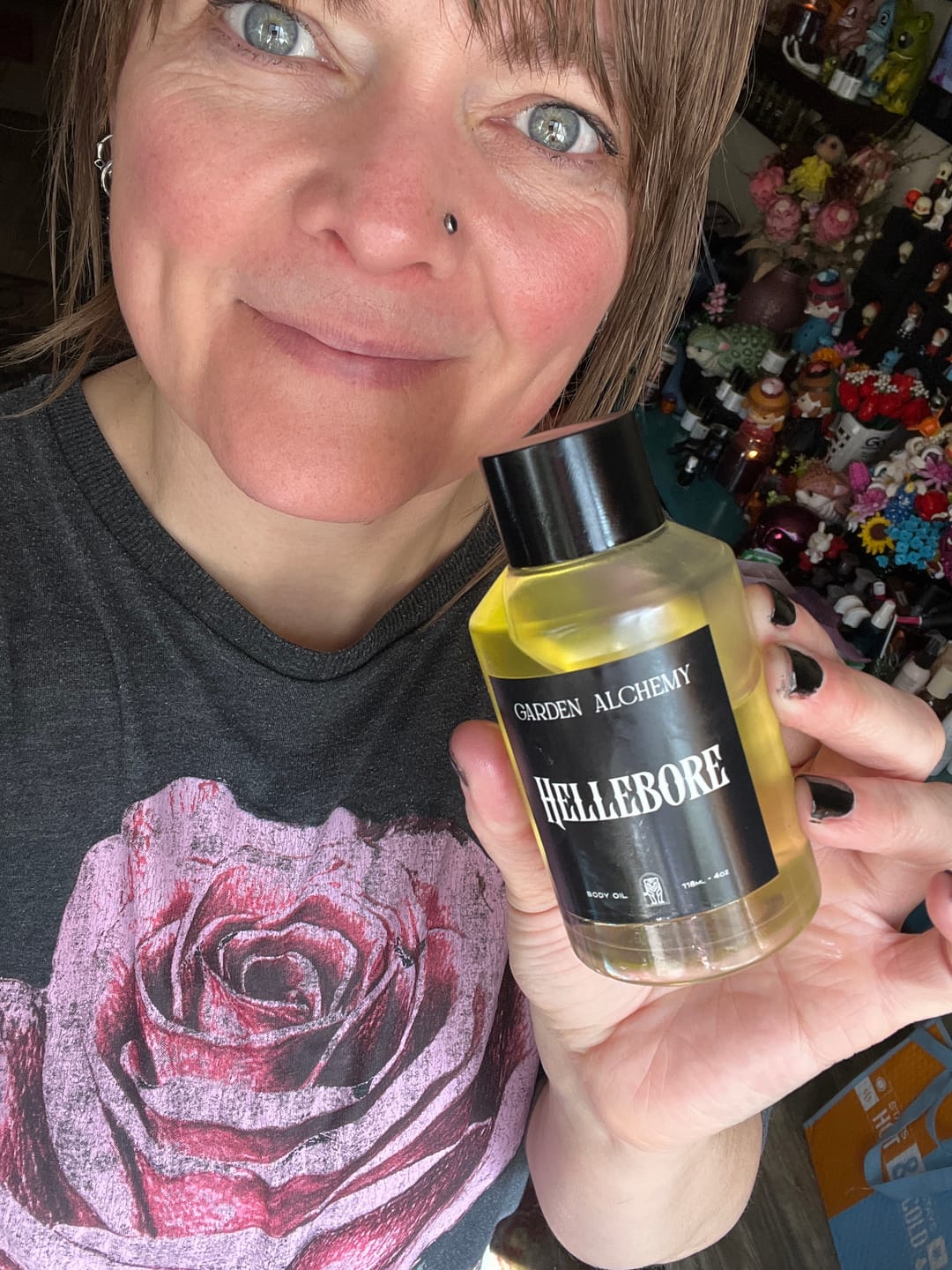 Customer photo review of reSIN body oil