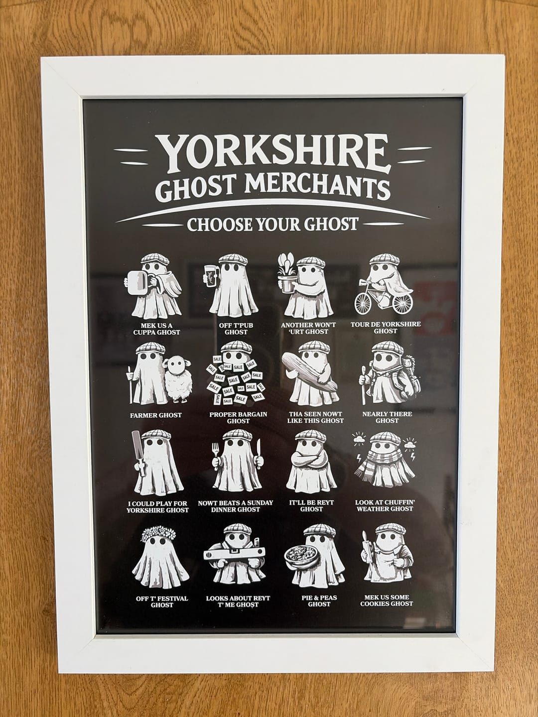 Customer photo review of Yorkshire Ghost Merchants - Print