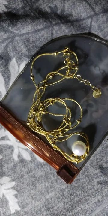 Customer photo review of Radiant Pearl Necklace