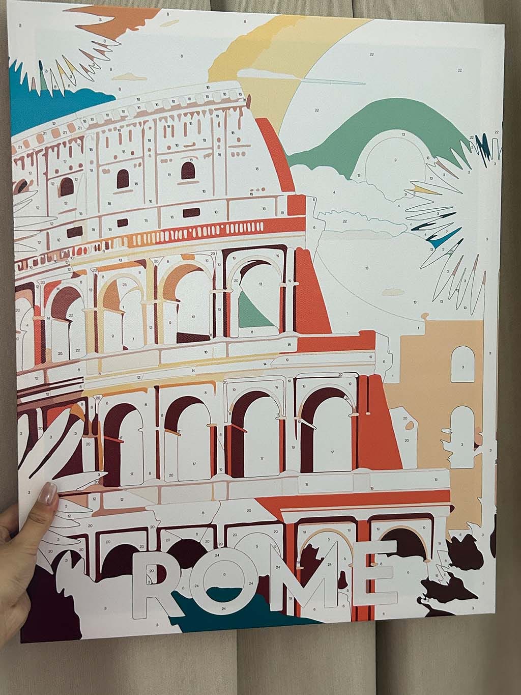 Customer photo review of Affiche Vintage Rome