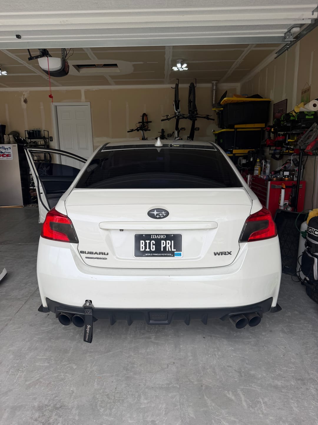 Customer photo review of 2015-21 Subaru WRX STi RB Duckbill Rear Trunk Rear Spoiler