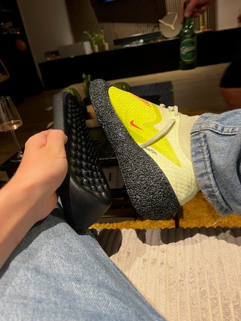 Customer photo review of GLIDE SOLES GRIT-GRIP