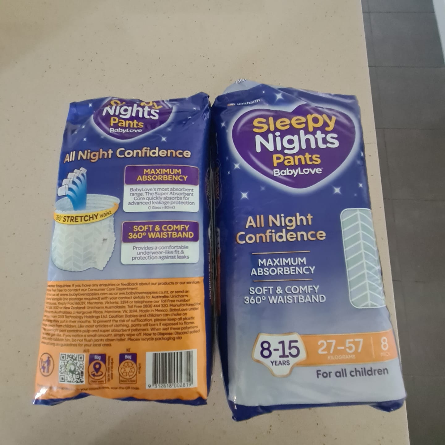 Customer photo review of Thankyou Thick Baby Wipes Bulk 12x80