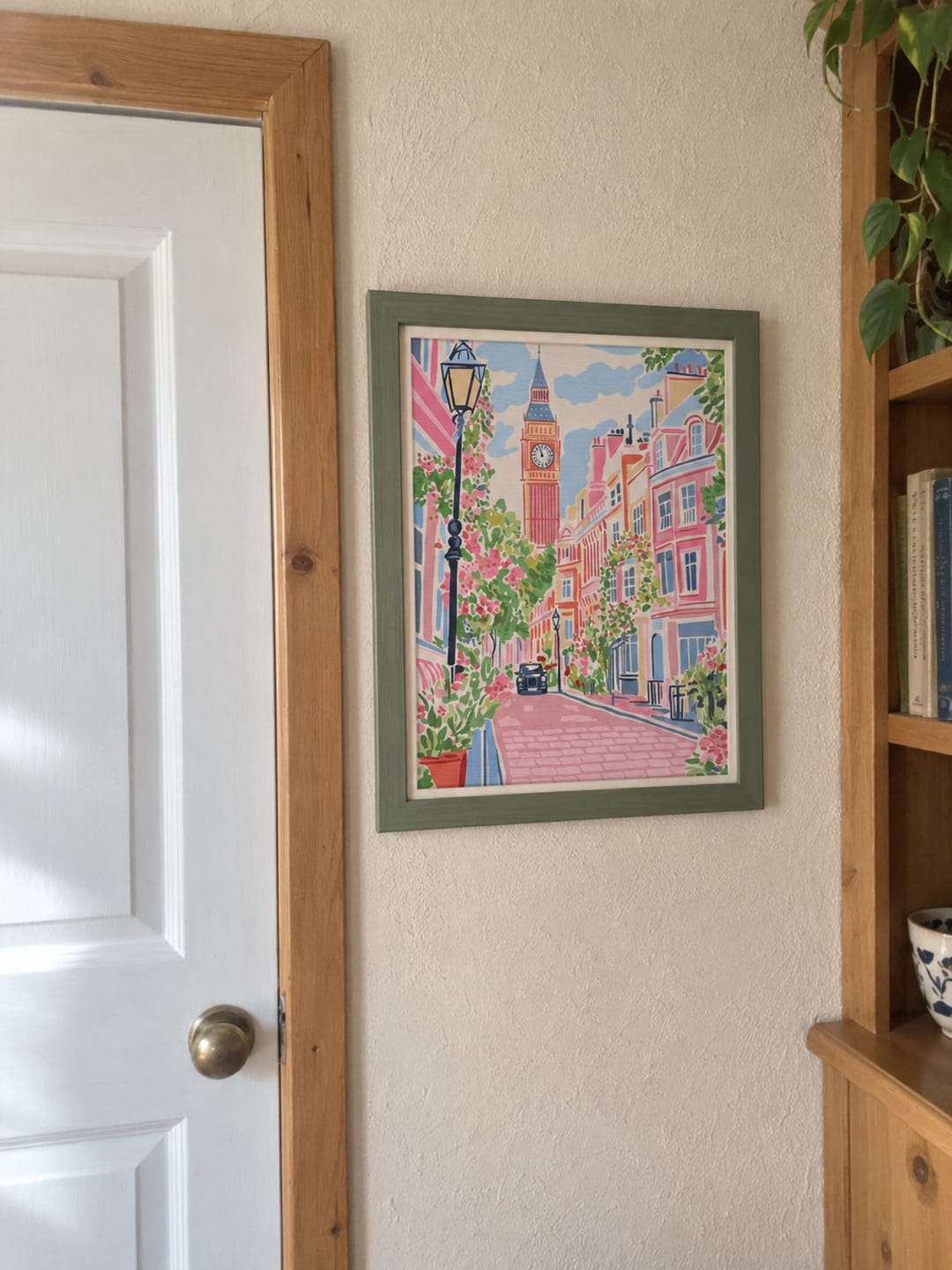Customer photo review of Coffret Peinture par numéros - Pastel de Londres