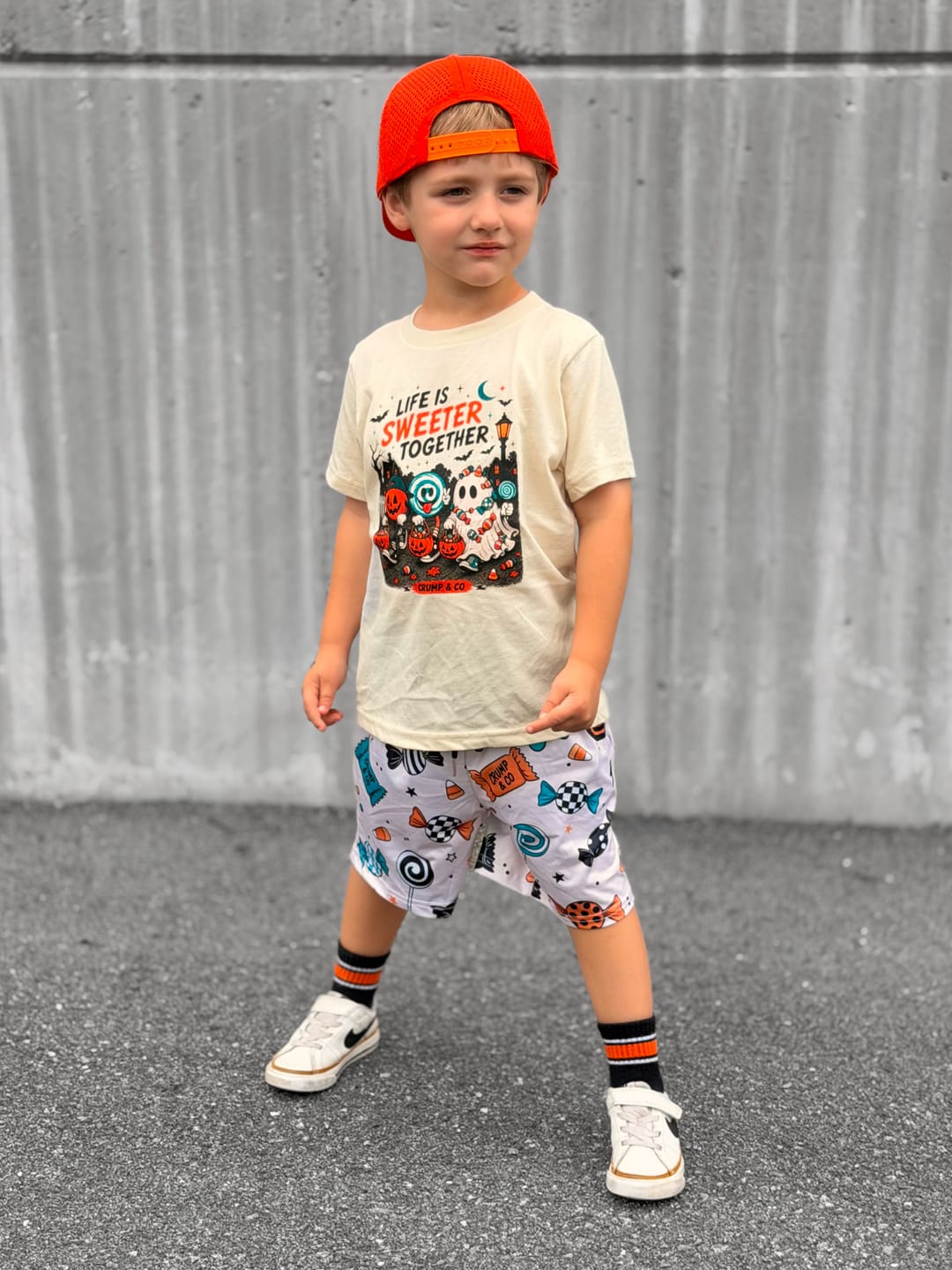 Customer photo review of Sweeter Together | Ivory Graphic T-Shirt