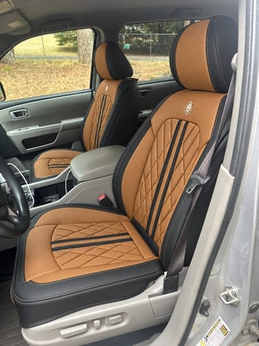 Customer photo review of Prestige Executive Seat Cover