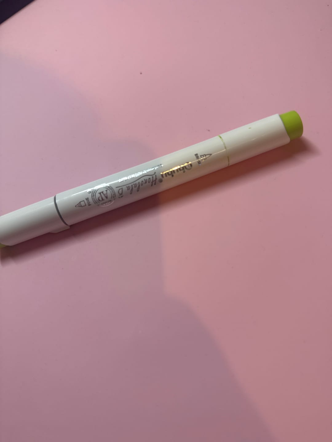 Customer photo review of Ohuhu Honolulu GY5 / YG211 Individual Marker, Brush & Chisel
