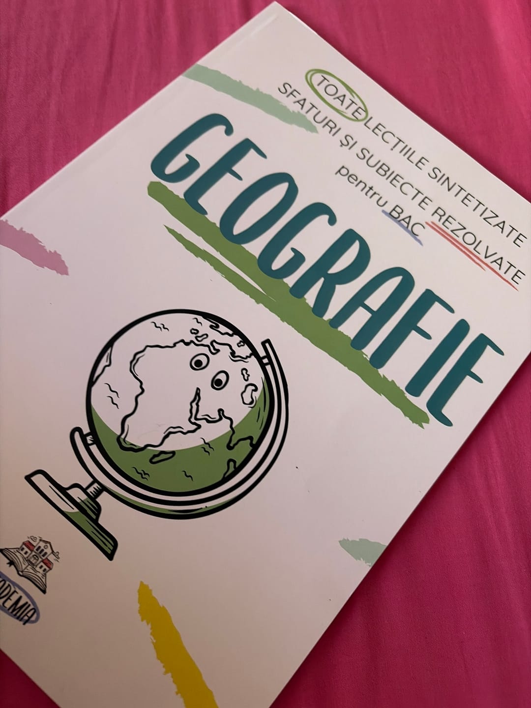 Customer photo review of Carte Geografie Bacalaureat Bacademia