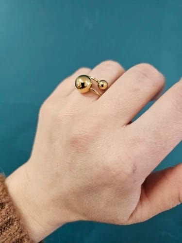 Customer photo review of Orbital Duo Ring
