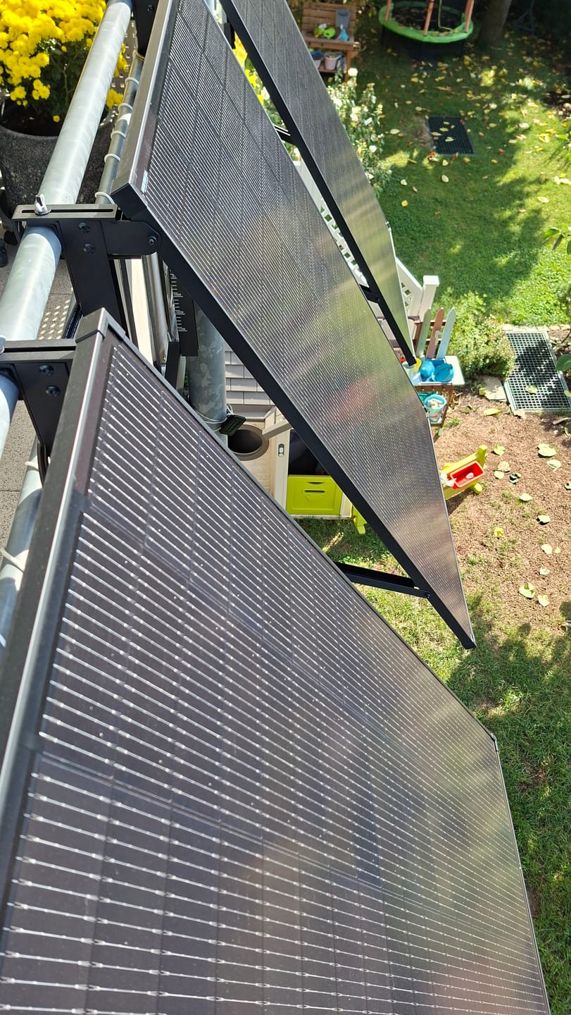 Customer photo review of Glory Semi-Solid Balkonkraftwerk mit 2,0 kWh Speicher