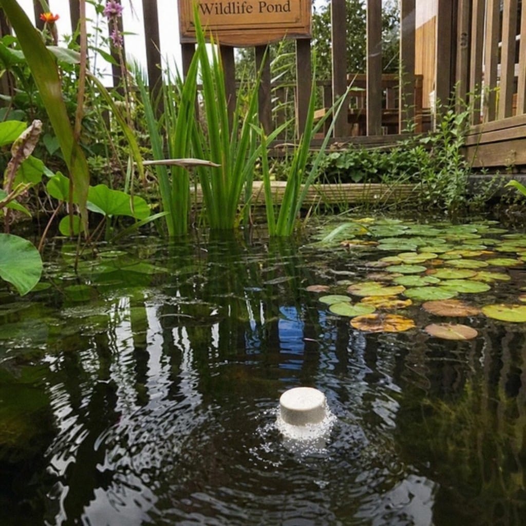 Customer photo review of Pond Muck & Sludge Reducer Tablets UK | 145 Tabs | Beneficial Bacteria | Clears Pond Floor