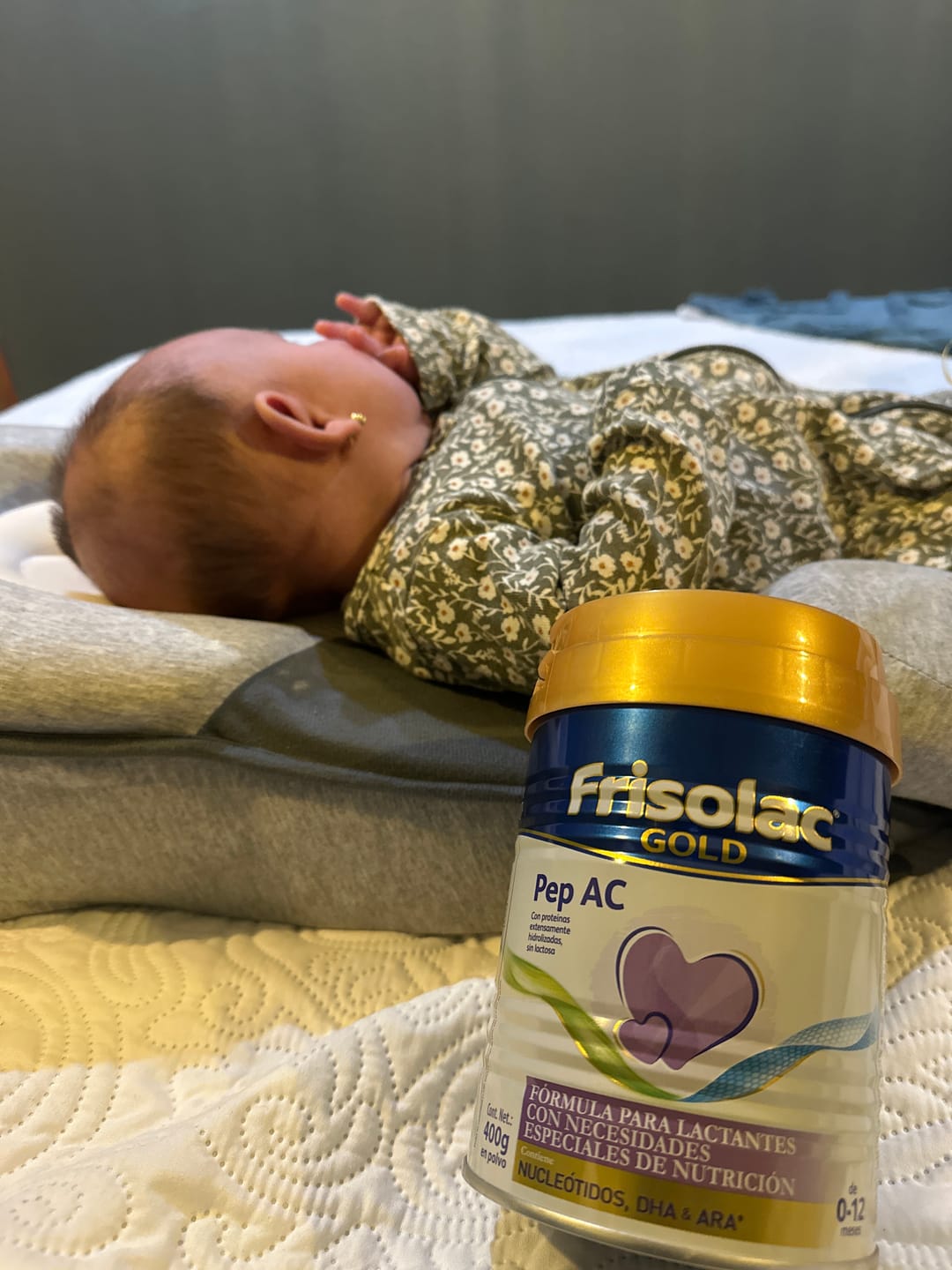 Customer photo review of Frisolac Gold Pep A C (0-12 Meses) Pack 800 Gr | Tienda Friso