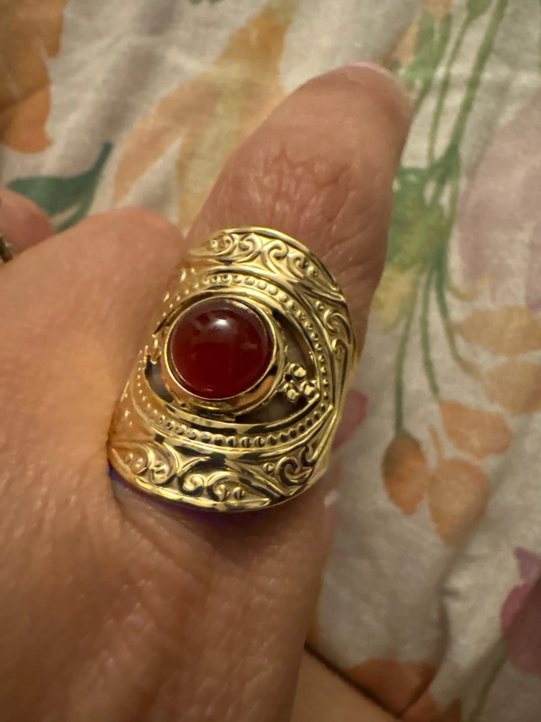 Customer photo review of Royal Ember Ring