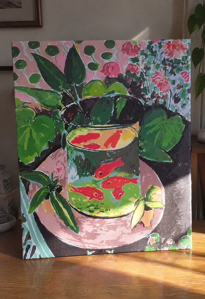 Customer photo review of Les Poissons rouges - Matisse