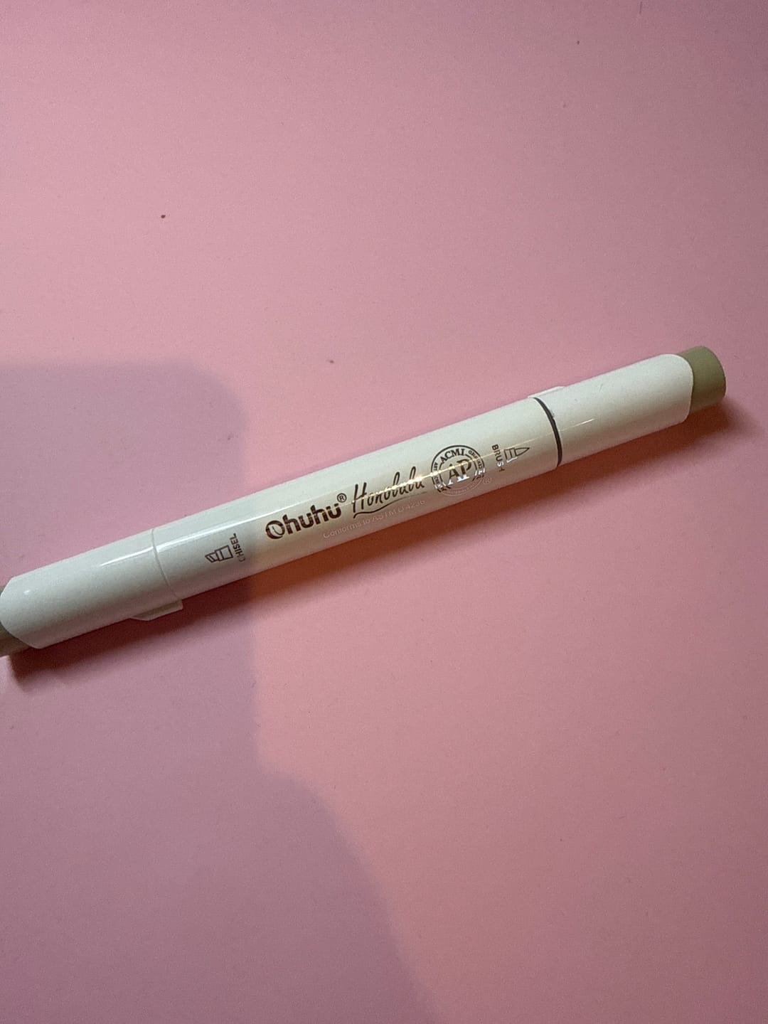 Customer photo review of Ohuhu Honolulu YG100 / E111 Individual Marker, Brush & Chisel
