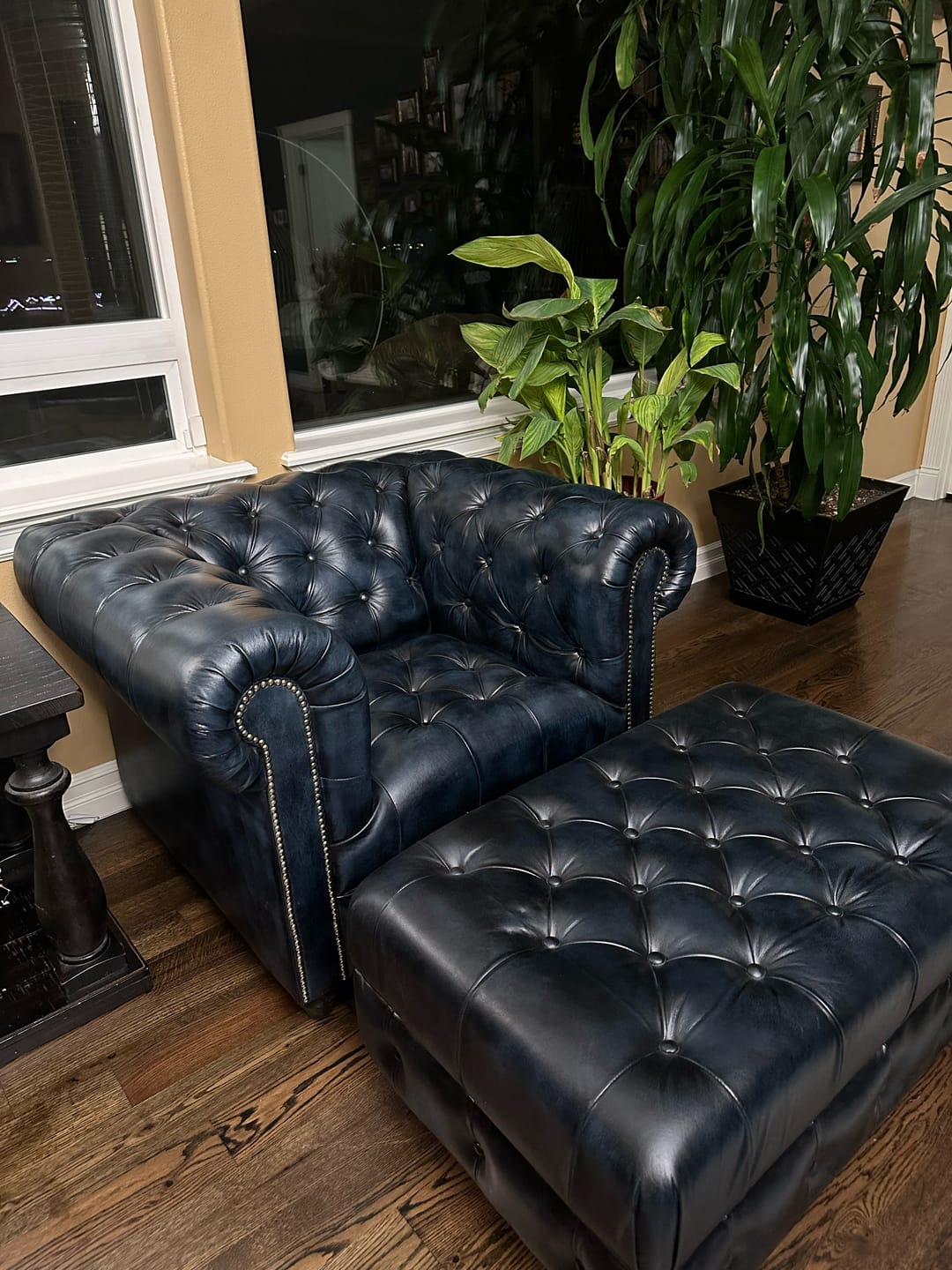 Customer photo review of Hemingway Chesterfield Leather Sofa
