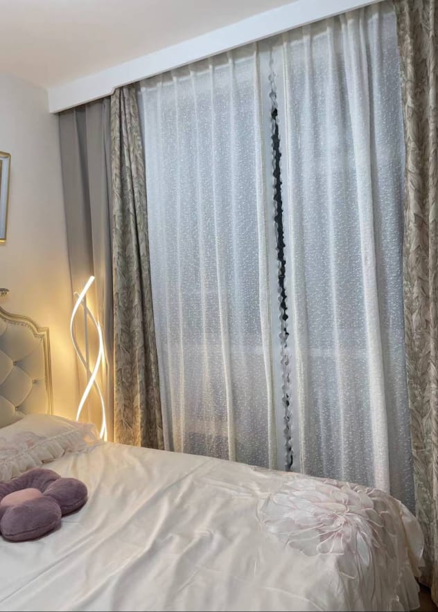 Customer photo review of LED Floor Lamp with Curved Light Strips