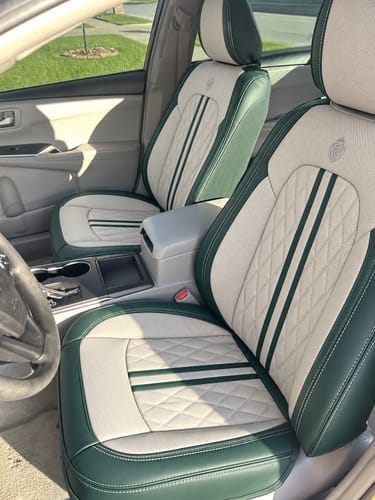 Customer photo review of Prestige Executive Seat Cover