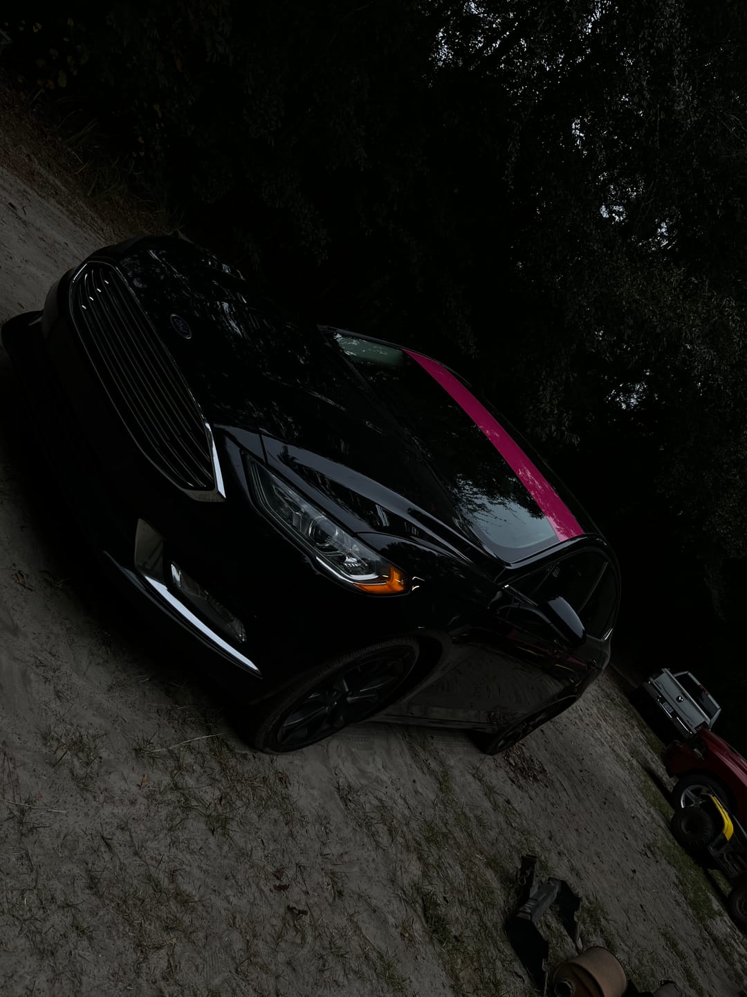 Customer photo review of High Glossy Purple Pizzazz Vinyl Wrap