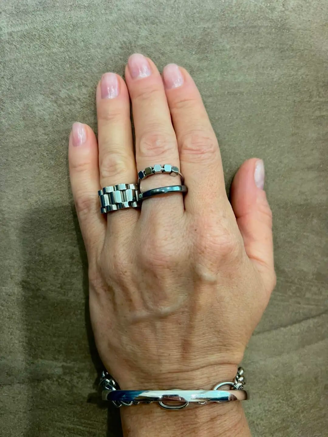 Customer photo review of Rustic Elegance Ring