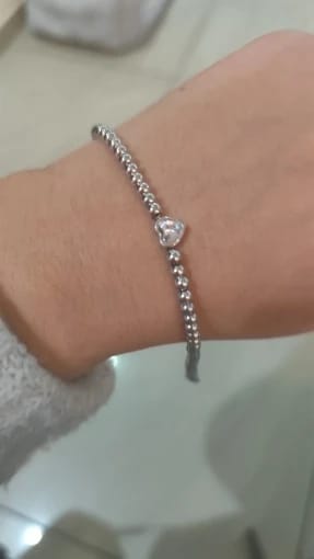 Customer photo review of Golden Touch Zircon Bracelet