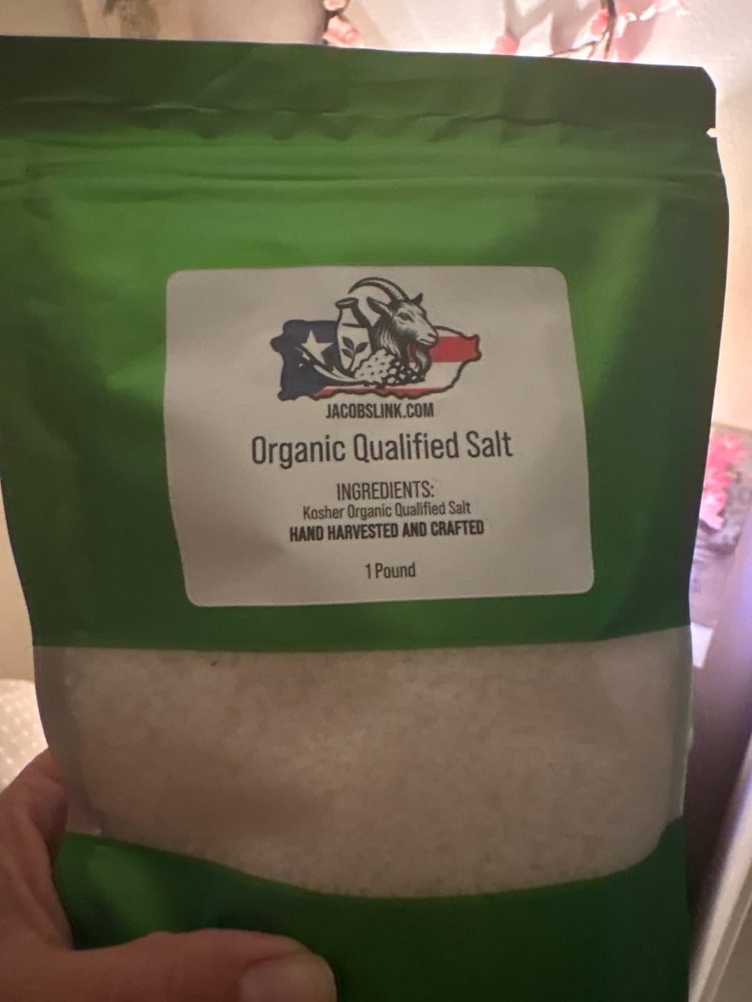 Customer photo review of Hand Harvested Kosher Mineral Salt