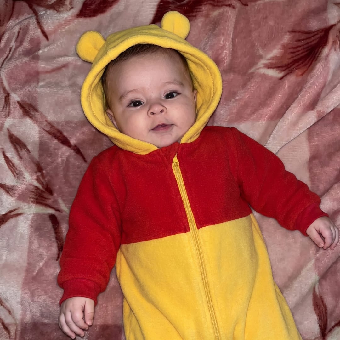 Customer photo review of Cubsy™ Winnie Bear Onesie