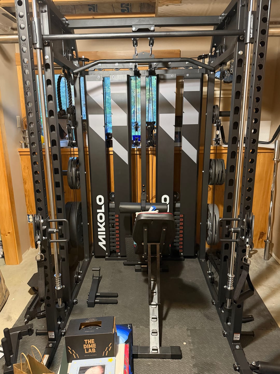Customer photo review of HORUS™ Smith Machine Functional Trainer with Centralized Lat & Row System