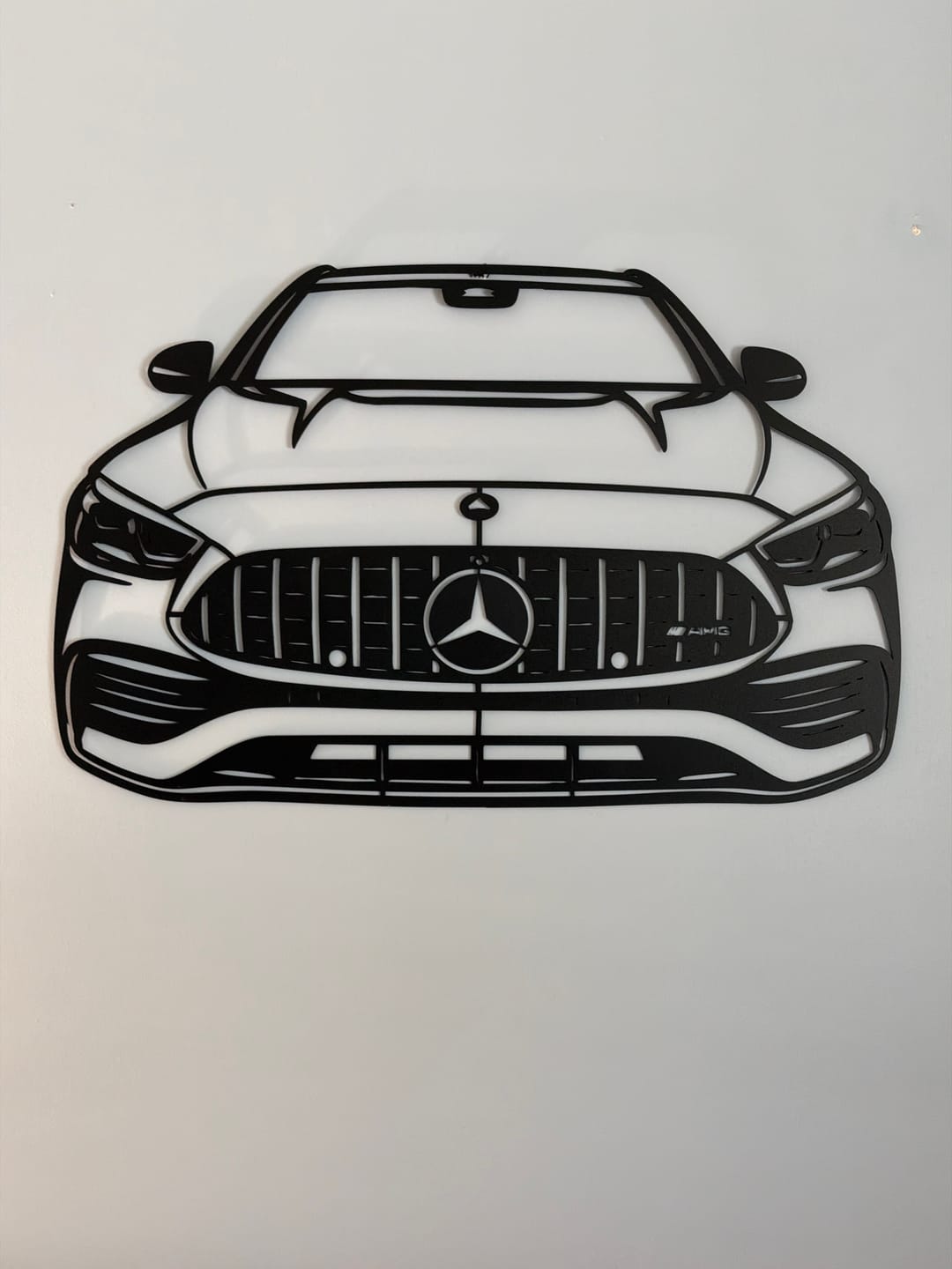Customer photo review of Custom Metal Wall Art from Your Photo | Personalized Laser Cut Steel Decor
