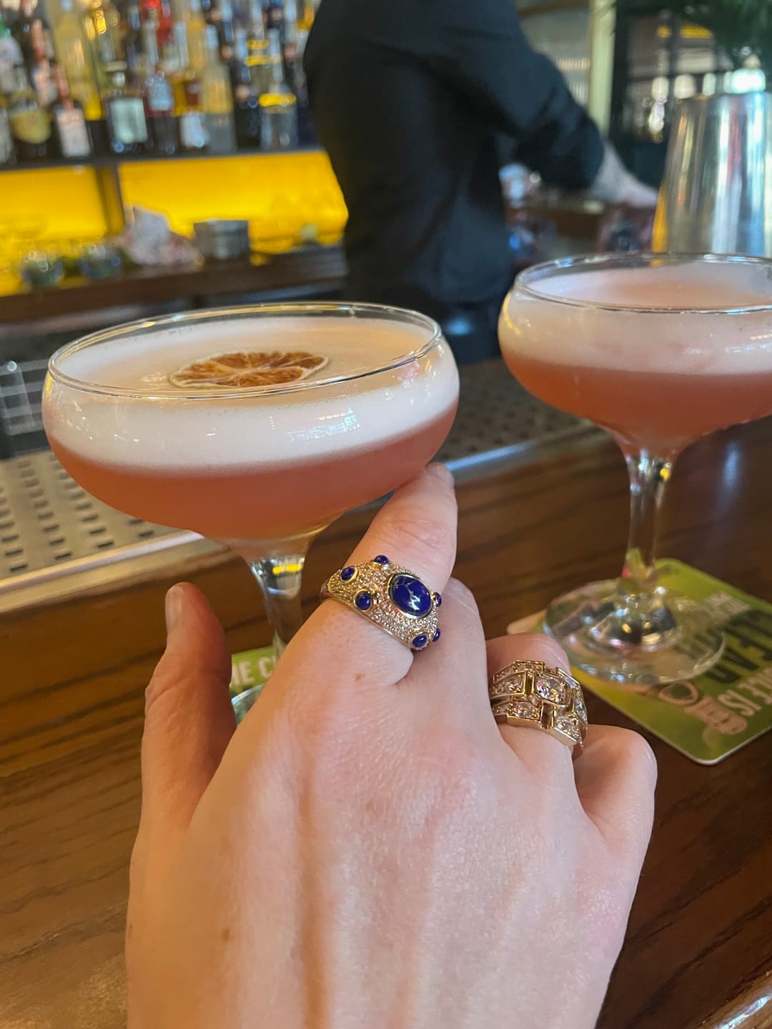 Customer photo review of The Camille Cocktail Ring