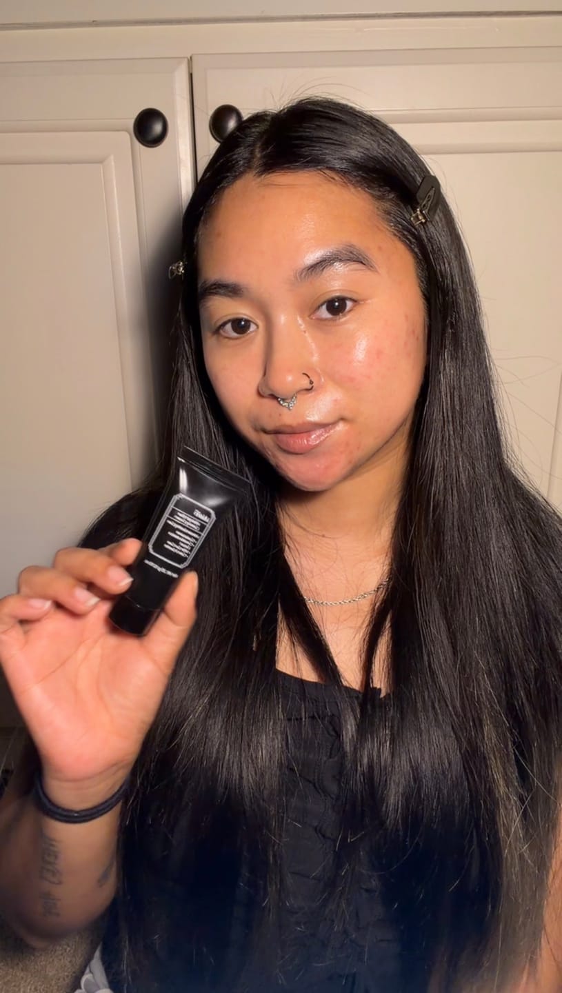 Customer photo review of Midnight Blue Calming Cream