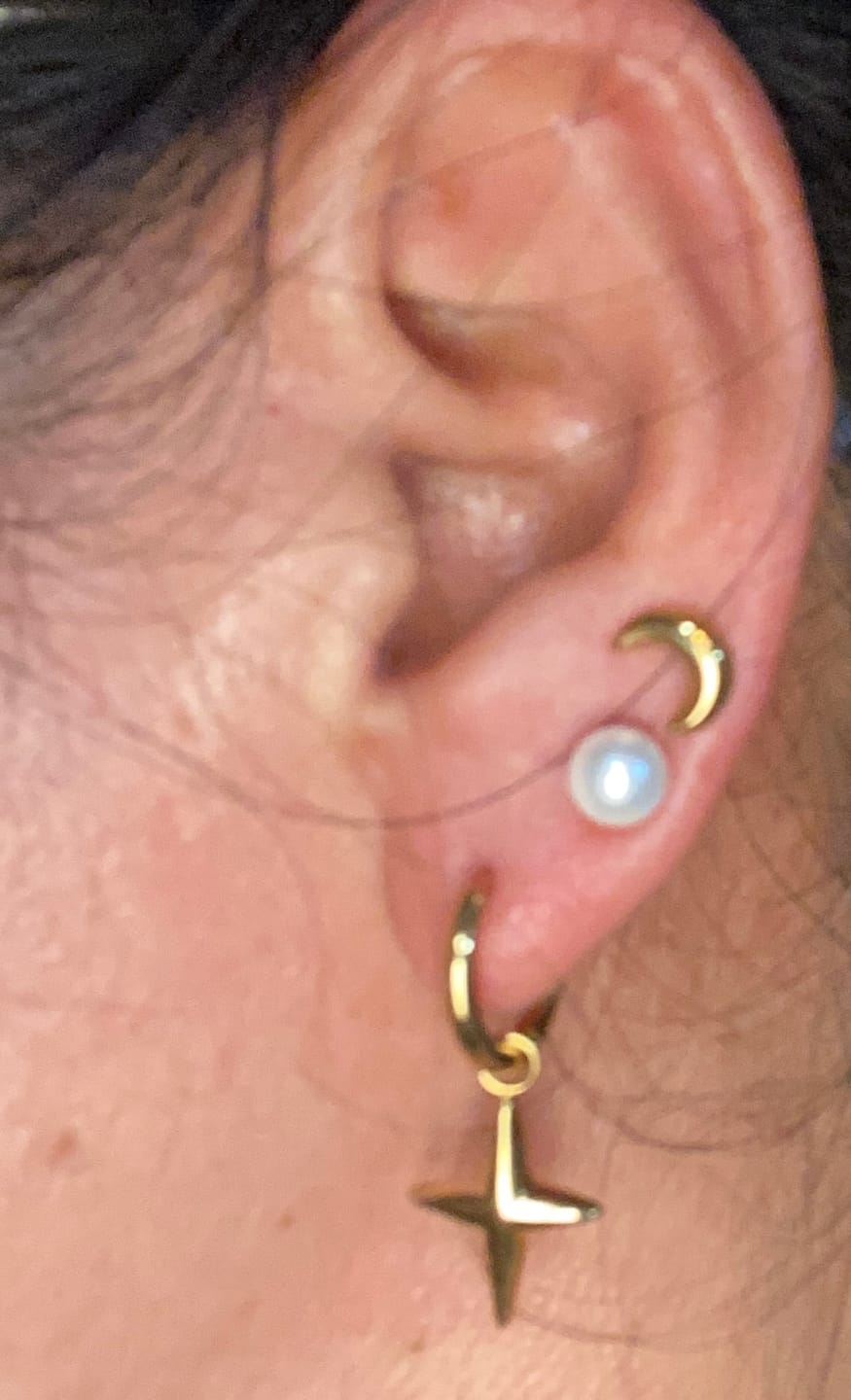 Customer photo review of Set Aretes Fronda