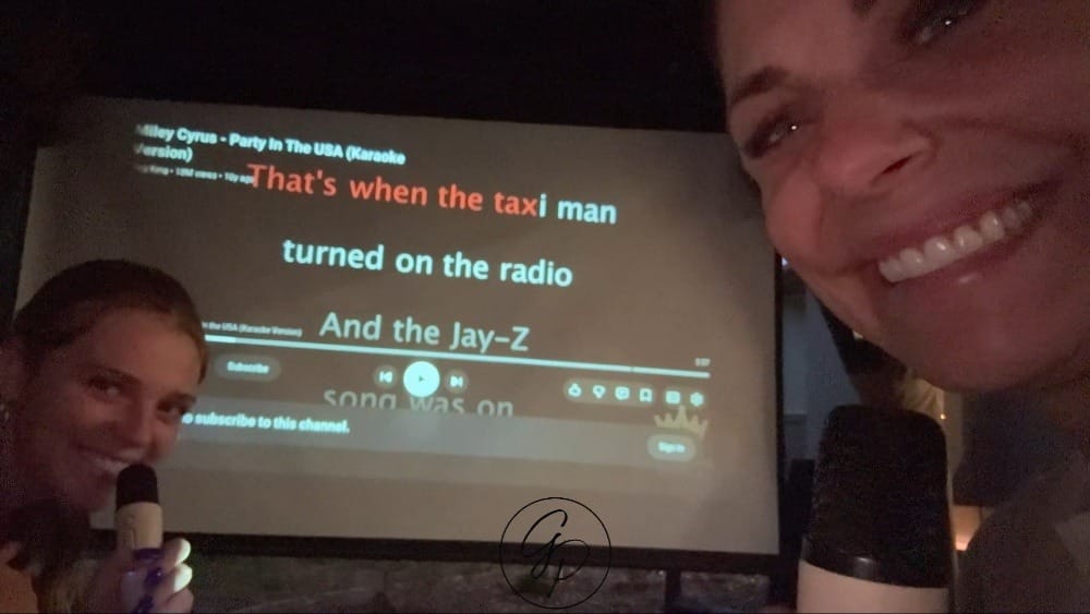Customer photo review of LoudHouse™ Karaoke Projector
