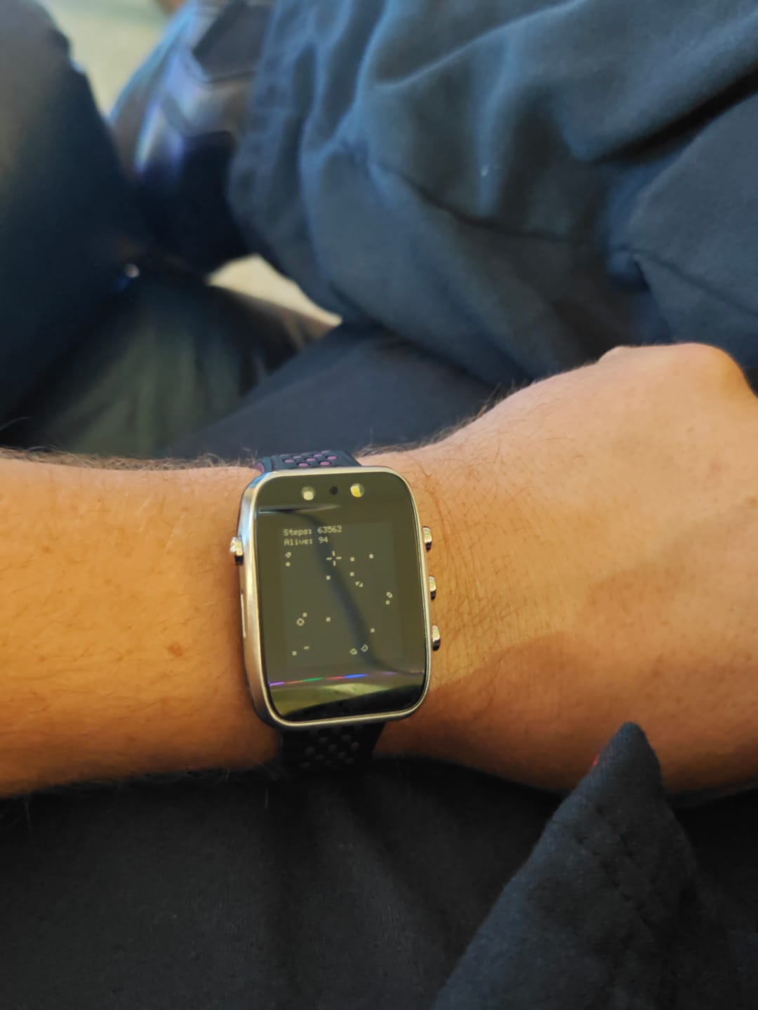 Customer photo review of Shock Clock MAX