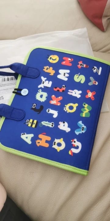 Customer photo review of Micromates™ Montessori Activity Board [8 Page]