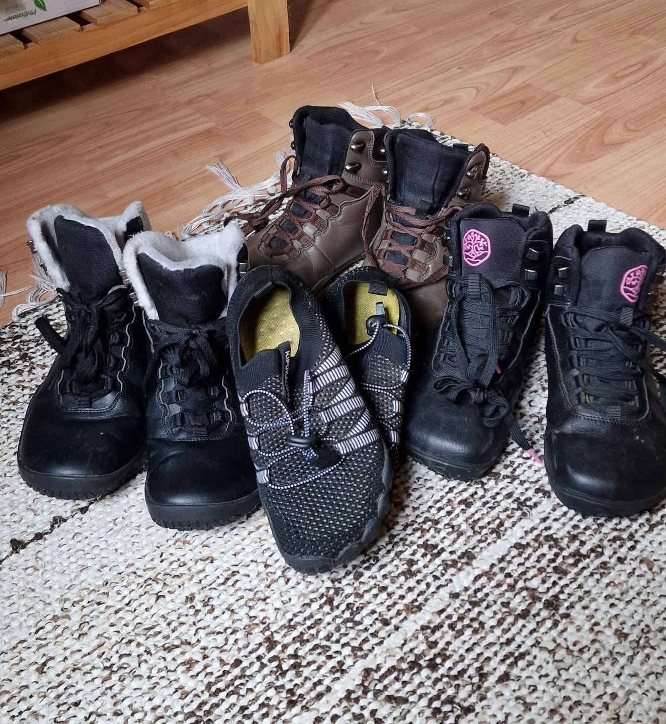 Customer photo review of Vaistoa Uoma 2 -paljasjalkavaelluskengät