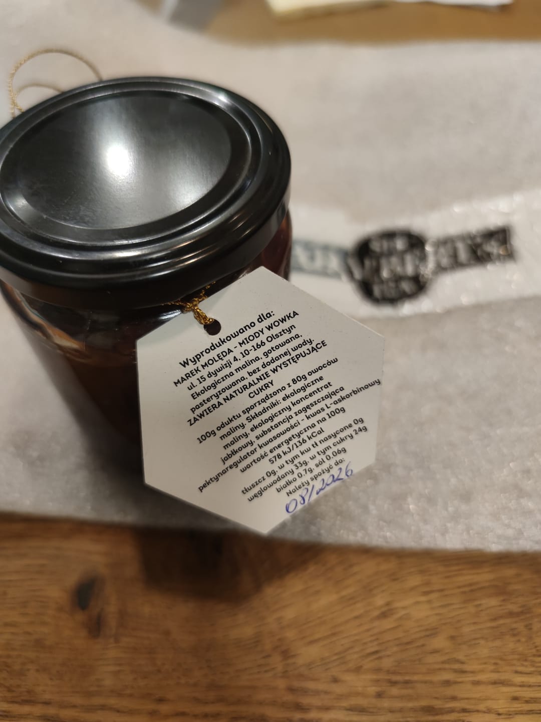 Customer photo review of Adalbert's Tea BLACK TROPICAL TEA – 100 g w kartoniku