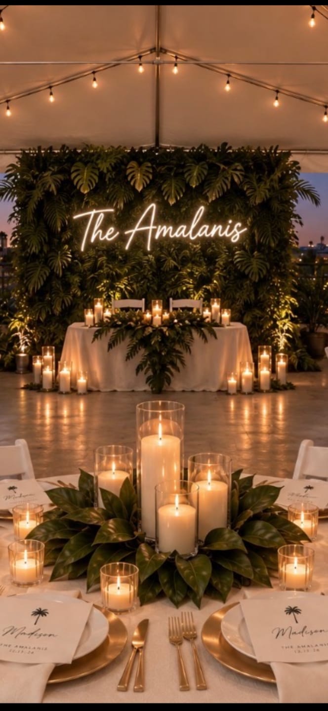 Customer photo review of 8*8ft Artificial Grass Wall Backdrop ALFWL151-Perfect for Weddings, Parties & Event Decor