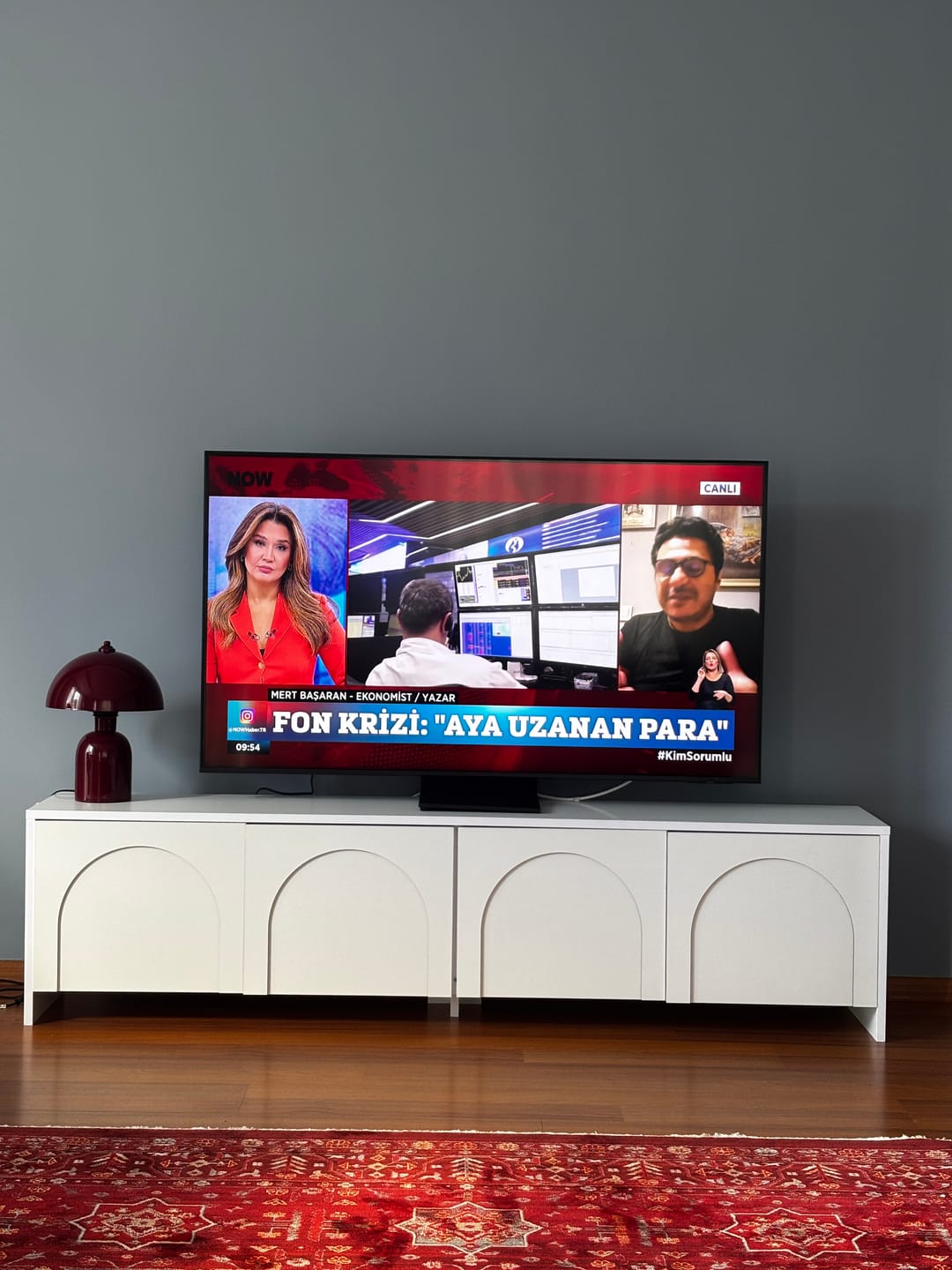 Customer photo review of Rani Home Tv Ünitesi Beyaz 180 Cm AA-5348