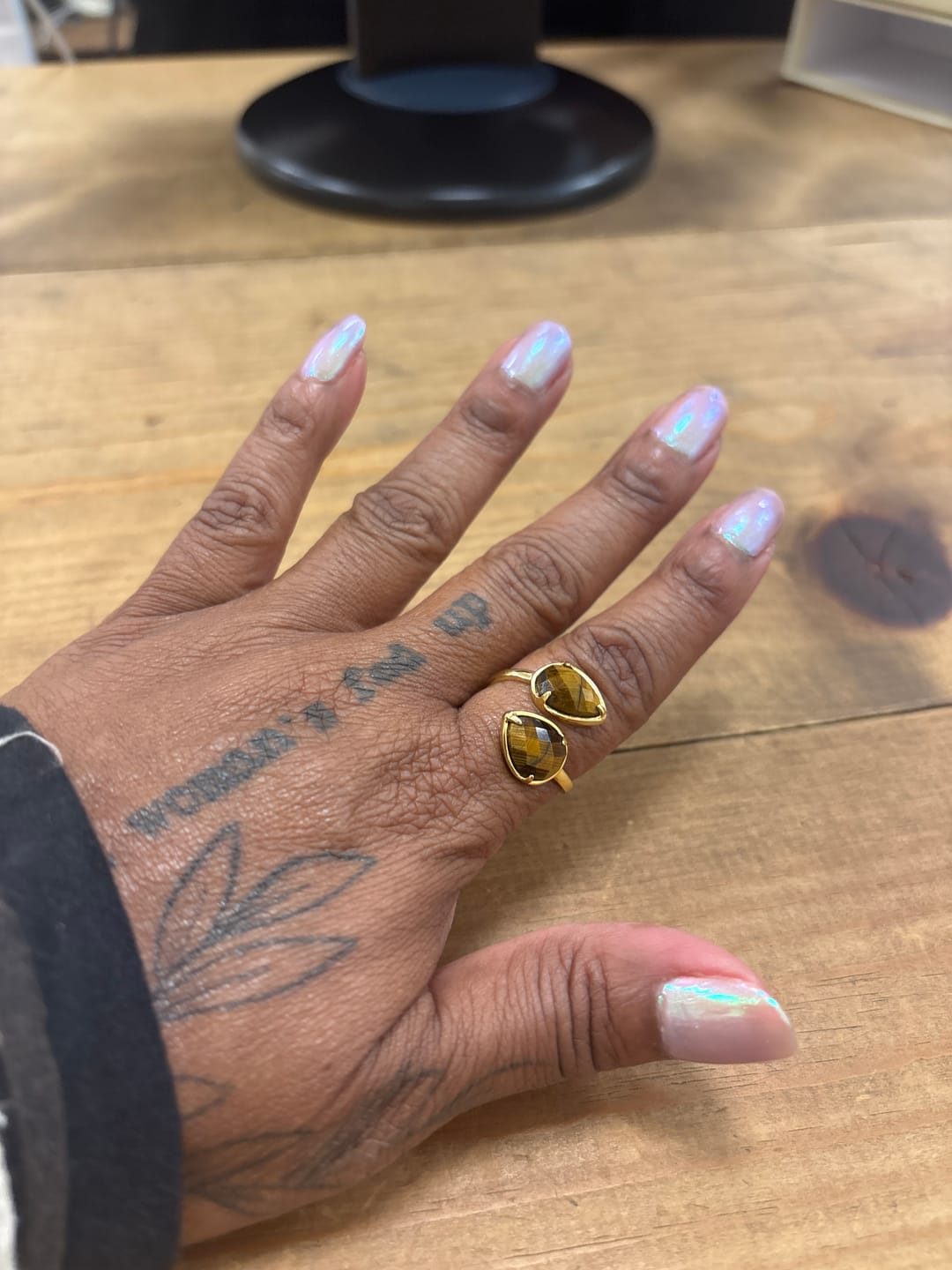 Customer photo review of STAINLESS STEEL RINGS (POS)