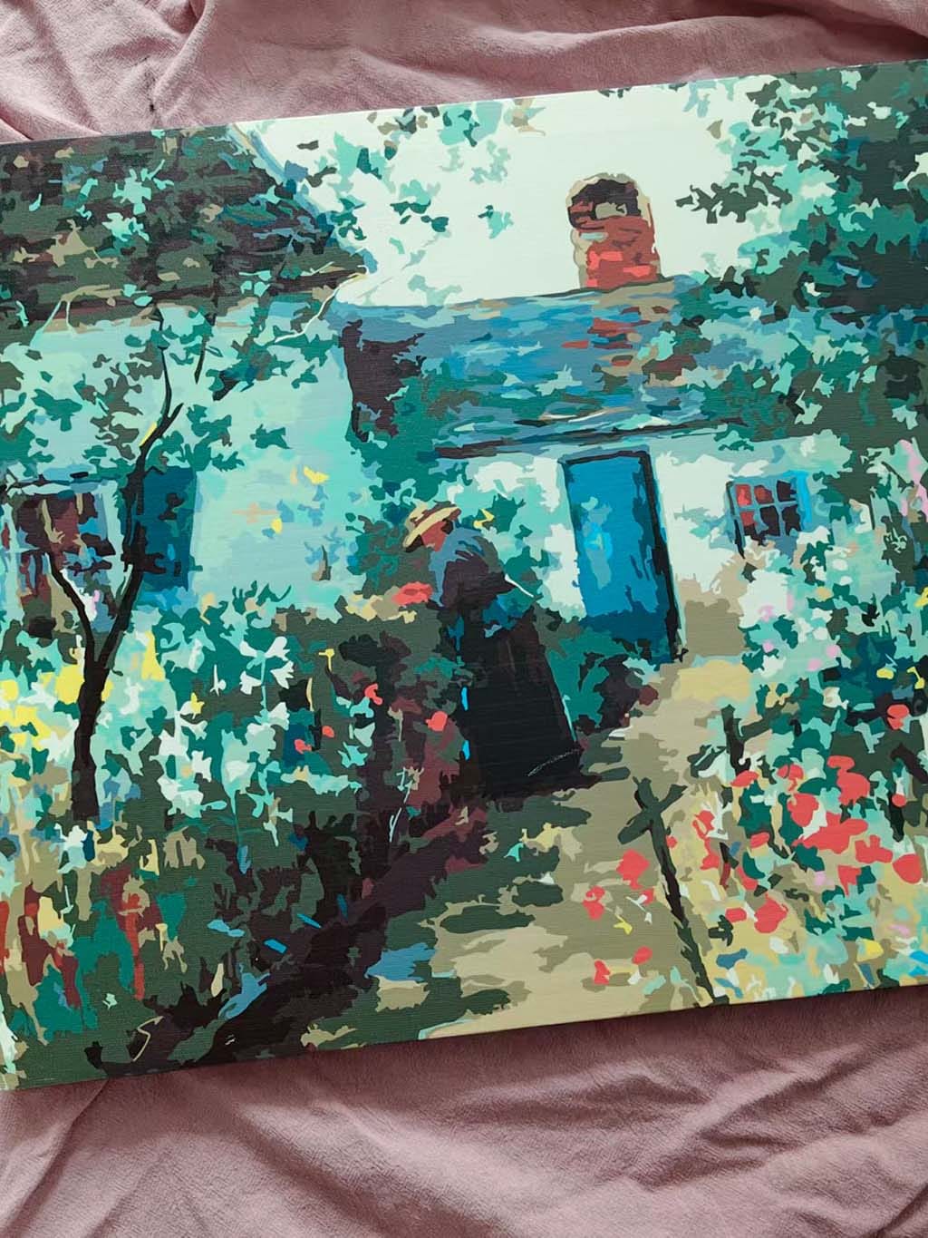 Customer photo review of The Flower Garden - Abbott Fuller Graves